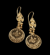 Sofic S. Earrings Novcic gold plated